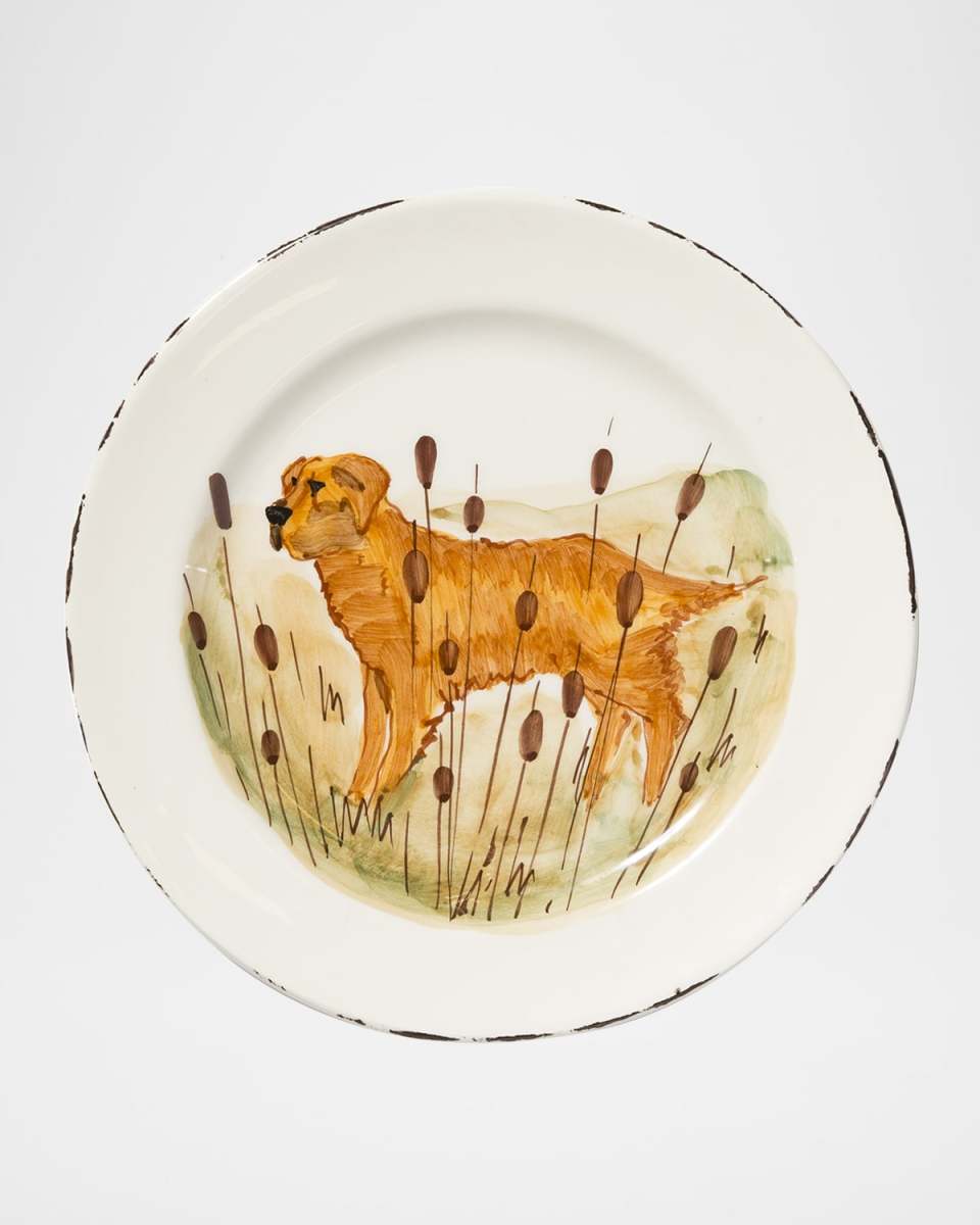 Wildlife Hunting Dog Dinner Plate